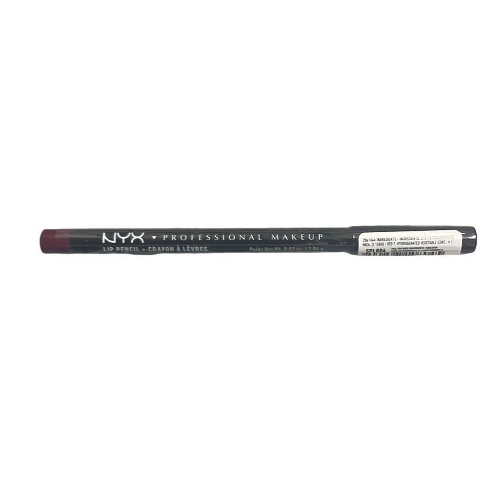 NYX PROFESSIONAL Slim Lip Pencil Long-Lasting Creamy‎ Lip Liner Pencil Cabaret